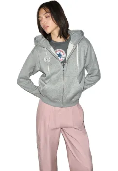 Hanorac femei Converse Signature Full-zip CVW6H546-M6X imagine