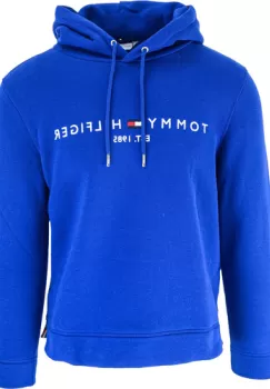 Hanorac femei Tommy Hilfiger Fleece Logo Hoody WW0WW26410C7L imagine