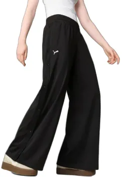 Pantaloni femei Puma Wardrobe Ess Low Rise Popper Pants 62980401 imagine