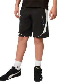 Pantaloni scurti copii Puma Bmw Mms Kids Sweat Shorts Black 63064801 imagine