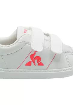 Pantofi sport copii Le Coq Sportif Courtclassic Baby Girl Fluo 2310275 imagine