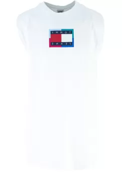 Rochie femei Tommy Jeans Logo Flag Tee Dress DW0DW10442YBR imagine