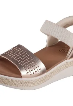 Sandale femei Skechers Bobs Sun Ray - Step Aside 114415-RSGD imagine