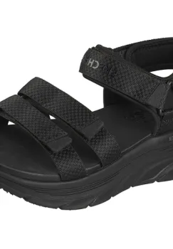 Sandale femei Skechers Dlux Walker Sandal-sea-scape 119826-BBK imagine