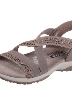 Sandale femei Skechers Reggae Slim - Summer Sparkle 163574-MOC imagine