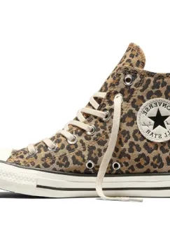 Tenisi unisex Converse Chuck Taylor All Star Leopard Jacquard A19181C imagine