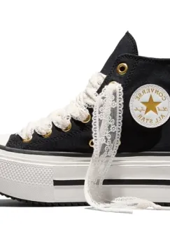 Tenisi unisex Converse Chuck Taylor All Star Lift Double Stack Lace A20780C imagine