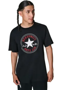 Tricou barbati Converse Chuck Logo Tee CVM5T459-BLK imagine
