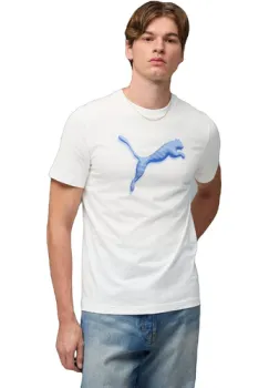 Tricou barbati Puma Graphic Cat Logo Tee 69177402 imagine