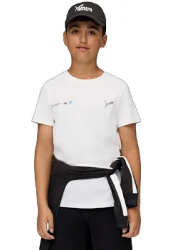 Tricou copii Puma Bmw Mms Kids Ess Logo Tee 2 62753302 imagine