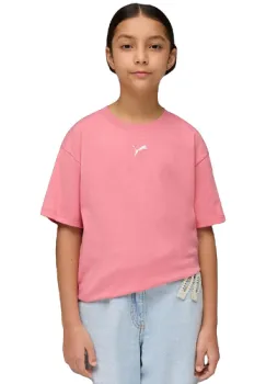 Tricou copii Puma Ess Boxy Tee G Cool Blue 68513125 imagine