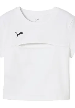 Tricou copii Puma Wardrobe Ess Cut-out Baby Tee 63116402 imagine