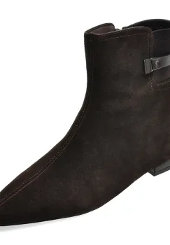 Botine ALDO maro, H601, din piele intoarsa imagine