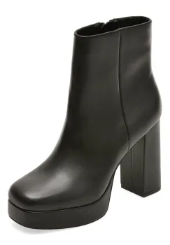 Botine ALDO negre, 14055283, din piele naturala imagine