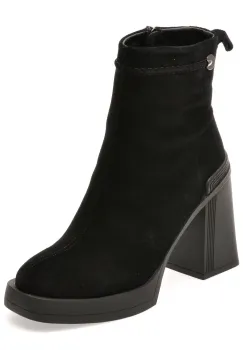 Botine ALDO negre, 70010, din piele intoarsa imagine