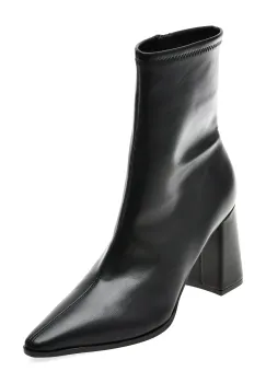 Botine ALDO negre, FIGGY 001, din piele ecologica imagine