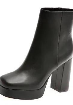 Botine ALDO negre, VAYLEN 001, din piele naturala imagine