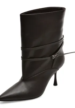 Botine elegante ALDO maro, 84567, din piele naturala imagine