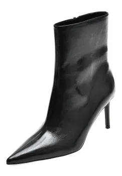 Botine elegante ALDO negre, DAHLYAA 001, din piele ecologica imagine