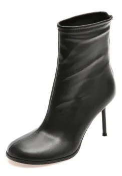 Botine elegante ALDO negre, EVANDER 001, din piele ecologica imagine