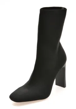 Botine elegante ALDO negre, FAELORA 001, din material textil imagine
