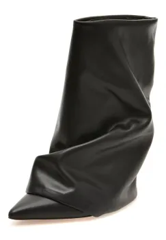 Botine elegante ALDO negre, KERLON 001, din piele ecologica imagine