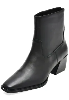 Botine elegante ALDO negre, YBIRAWETH 001, din piele naturala imagine