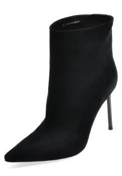 Botine elegante EPICA PREMIUM negre, 261052, din piele intoarsa imagine