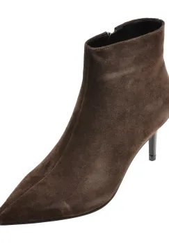 Botine elegante FLAVIA PASSINI maro, AC6190, din piele intoarsa imagine