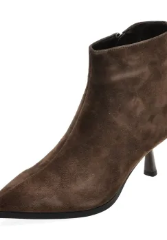 Botine elegante FLAVIA PASSINI maro, ATC399, din piele intoarsa imagine