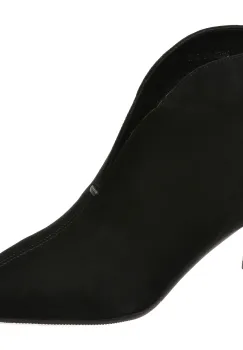 Botine elegante FLAVIA PASSINI negre, 24A623, din piele intoarsa imagine