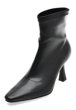 Botine elegante FLAVIA PASSINI negre, 39779, din piele ecologica imagine