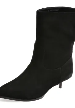 Botine elegante FLAVIA PASSINI negre, 83519, din piele intoarsa imagine