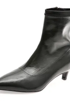 Botine elegante FLAVIA PASSINI negre, 95510, din piele ecologica imagine