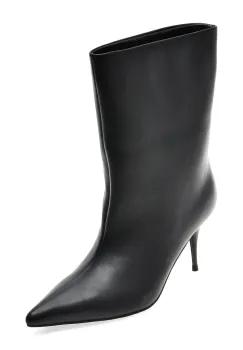 Botine elegante FLAVIA PASSINI negre, 96069, din piele naturala imagine