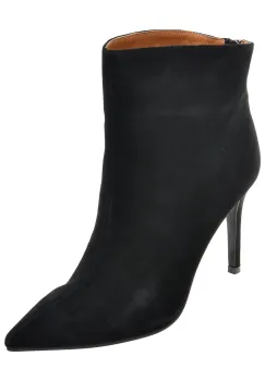 Botine elegante FLAVIA PASSINI negre, AC6222, din piele intoarsa imagine