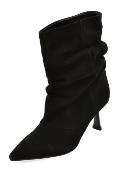 Botine elegante FLAVIA PASSINI negre, AC6248, din piele intoarsa imagine