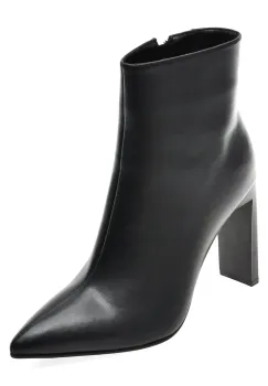 Botine elegante FLAVIA PASSINI negre, AC6391, din piele naturala imagine