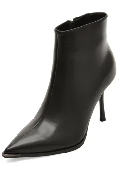 Botine elegante FLAVIA PASSINI negre, ATC417, din piele naturala imagine