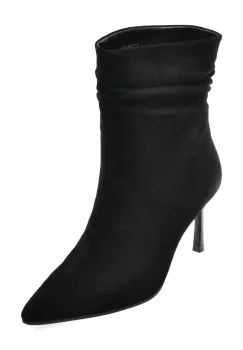 Botine elegante FLAVIA PASSINI negre, T1531A, din piele intoarsa imagine