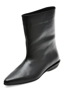 Botine EPICA negre, 4351285, din piele naturala imagine