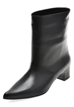 Botine EPICA negre, 6727034, din piele naturala imagine