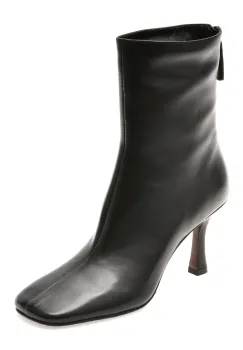 Botine EPICA PREMIUM negre, 01422EB, din piele naturala imagine