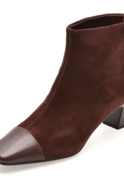 Botine EPICA visinii, 96M315, din piele intoarsa imagine