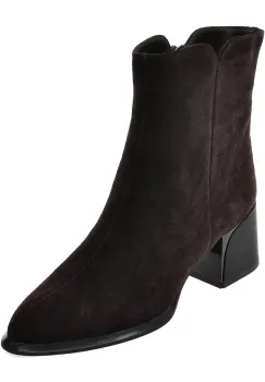 Botine FLAVIA PASSINI maro, 1306G67, din piele intoarsa imagine