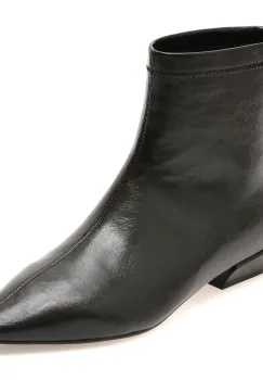 Botine FLAVIA PASSINI negre, 263188, din piele naturala imagine