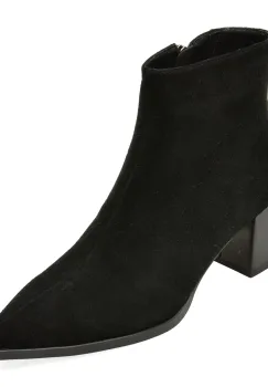 Botine FLAVIA PASSINI negre, AC6510, din piele intoarsa imagine