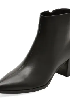 Botine FLAVIA PASSINI negre, AC6510, din piele naturala imagine