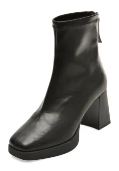 Botine GRYXX negre, 3971, din piele ecologica imagine
