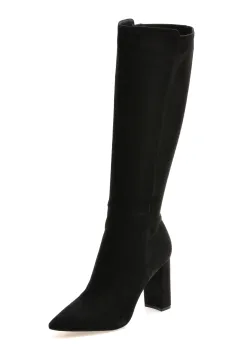 Cizme ALDO negre, ELECTRO 007, din piele intoarsa imagine